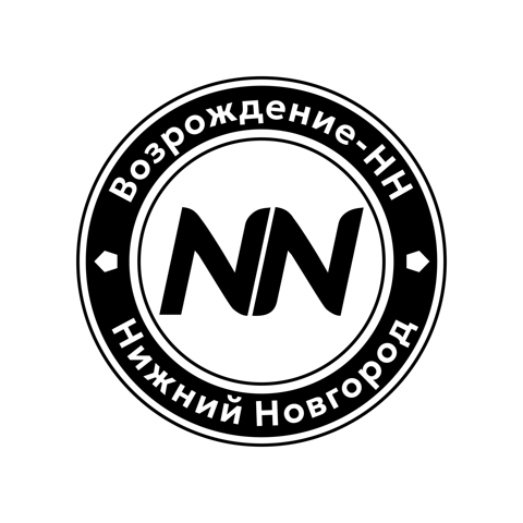 Vozrozhdenie_NN_Logo_Circle_BW_invert